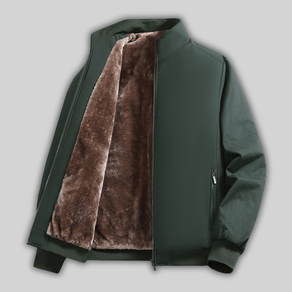 Marcus | Men's Zip-Up Jacket | Sherpa-Lined · Eltrendio