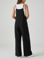 Marlene | Women's Wide-Leg Jumpsuit | Adjustable Straps
