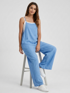 Marlene | Women's Wide-Leg Jumpsuit | Adjustable Straps