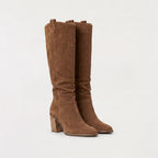 Martha | Women's Knee-High Boots | Suede · Eltrendio