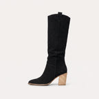 Martha | Women's Knee-High Boots | Suede · Eltrendio