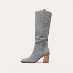 Martha | Women's Knee-High Boots | Suede · Eltrendio