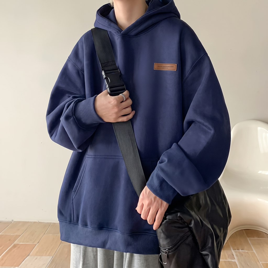 Mason | Men's Oversized Hoodie | Fleece-Lined · Eltrendio