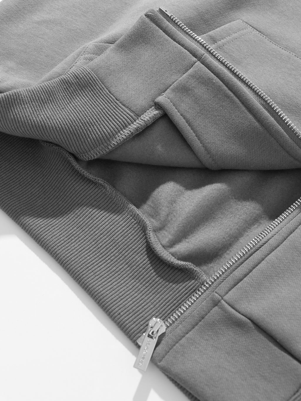 Mason | Unisex Washed Zip Hoodie | Oversized Y2K No Fleece-Eltrendio