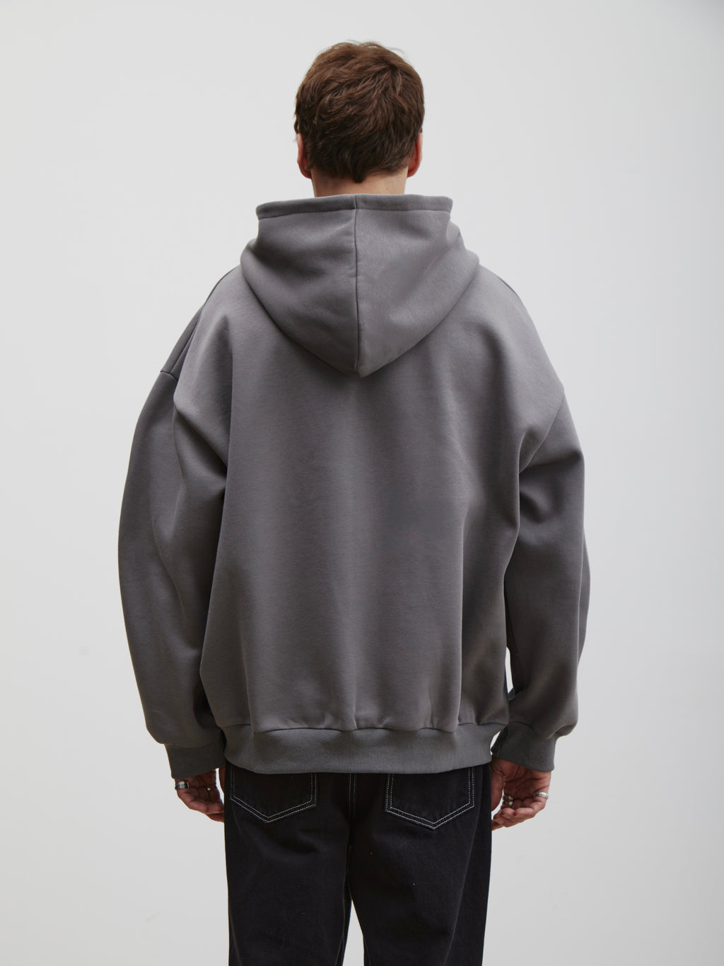 Mason | Unisex Washed Zip Hoodie | Oversized Y2K No Fleece-Eltrendio