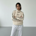 Mei | Women's Oversized Track Jacket | Side Stripes · Eltrendio