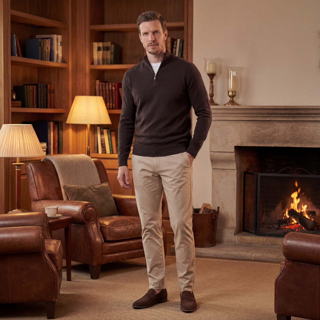 Oliver | Men's Slip On Loafers | Moc Toe · Eltrendio