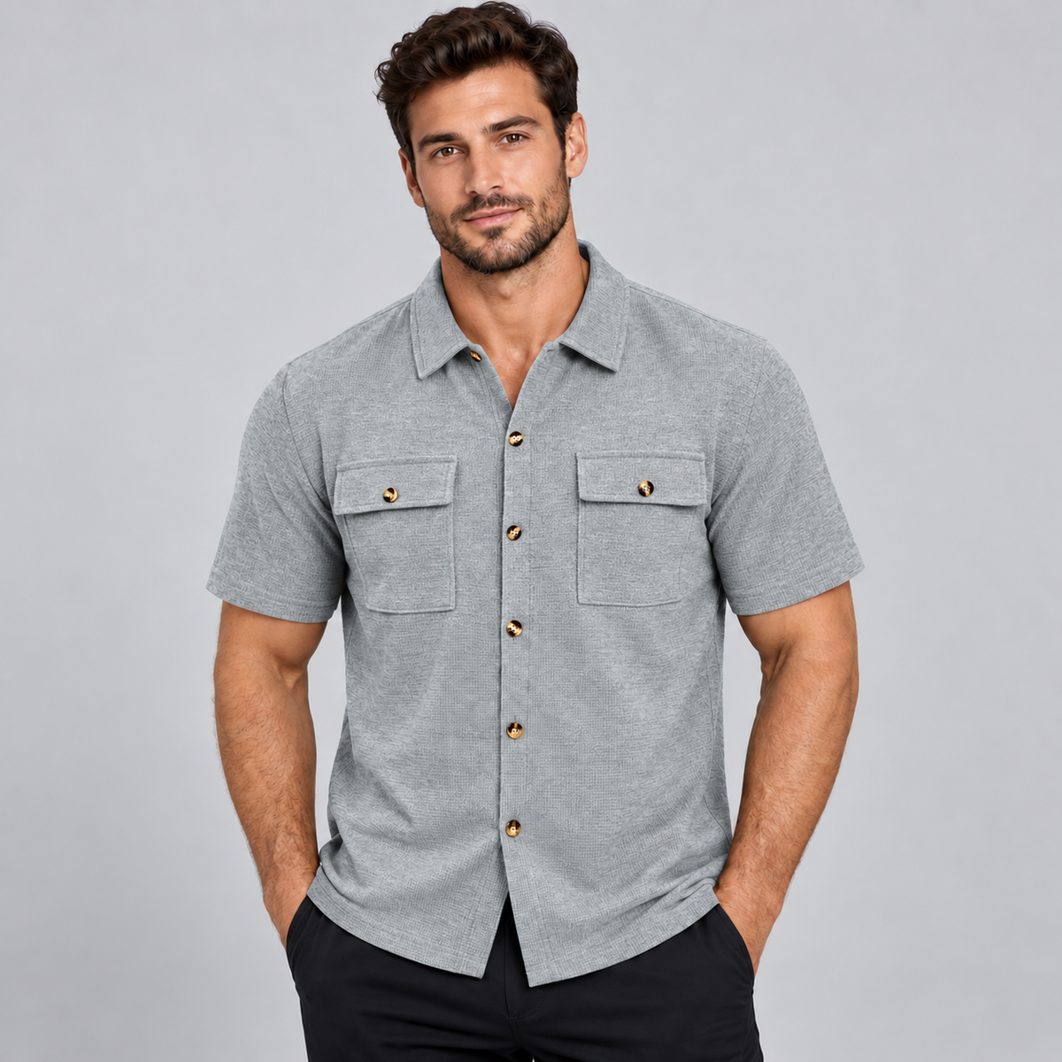 Arthur | Men's Classic Shirt | Twin Pockets · Eltrendio