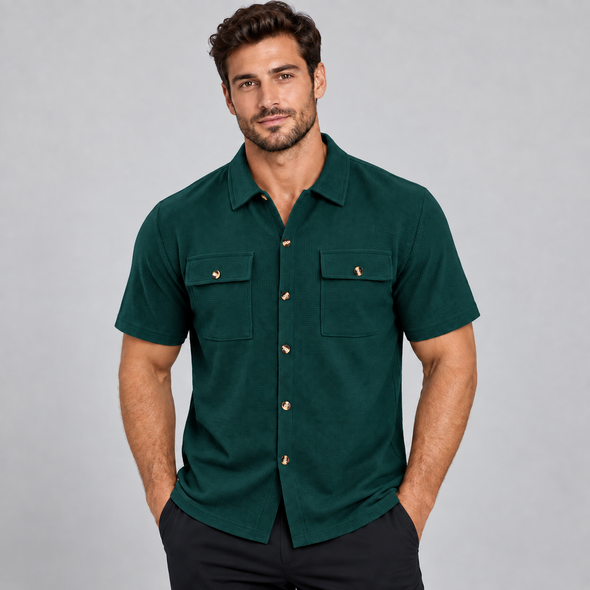 Arthur | Men's Classic Shirt | Twin Pockets · Eltrendio