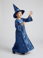 Merlin | Kids' Wizard Costume | Star Print-Eltrendio