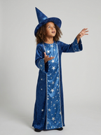 Merlin | Kids' Wizard Costume | Star Print-Eltrendio