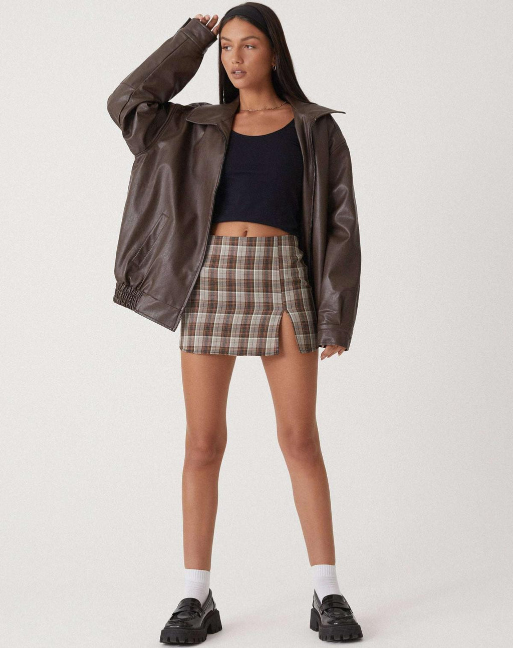 Mia | Women's Oversized Bomber Jacket | Zip-Up · Eltrendio