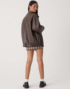 Mia | Women's Oversized Bomber Jacket | Zip-Up · Eltrendio