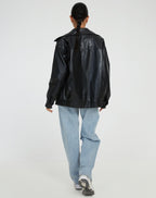 Mia | Women's Oversized Bomber Jacket | Zip-Up · Eltrendio