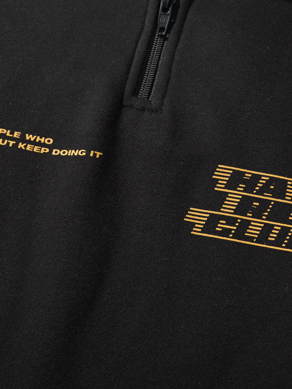 Miles | Unisex Half Zip Sweatshirt | Oversized Graphic Streetwear Style-Eltrendio