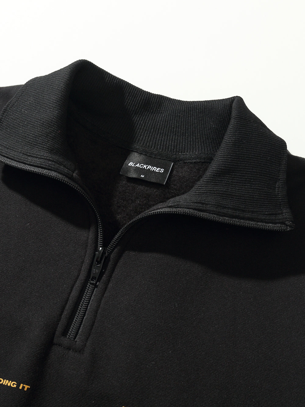 Miles | Unisex Half Zip Sweatshirt | Oversized Graphic Streetwear Style-Eltrendio