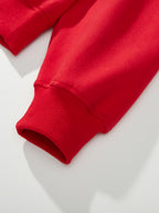 Morgan | Unisex Half Zip Sweatshirt | Oversized Cropped Retro Collar-Eltrendio
