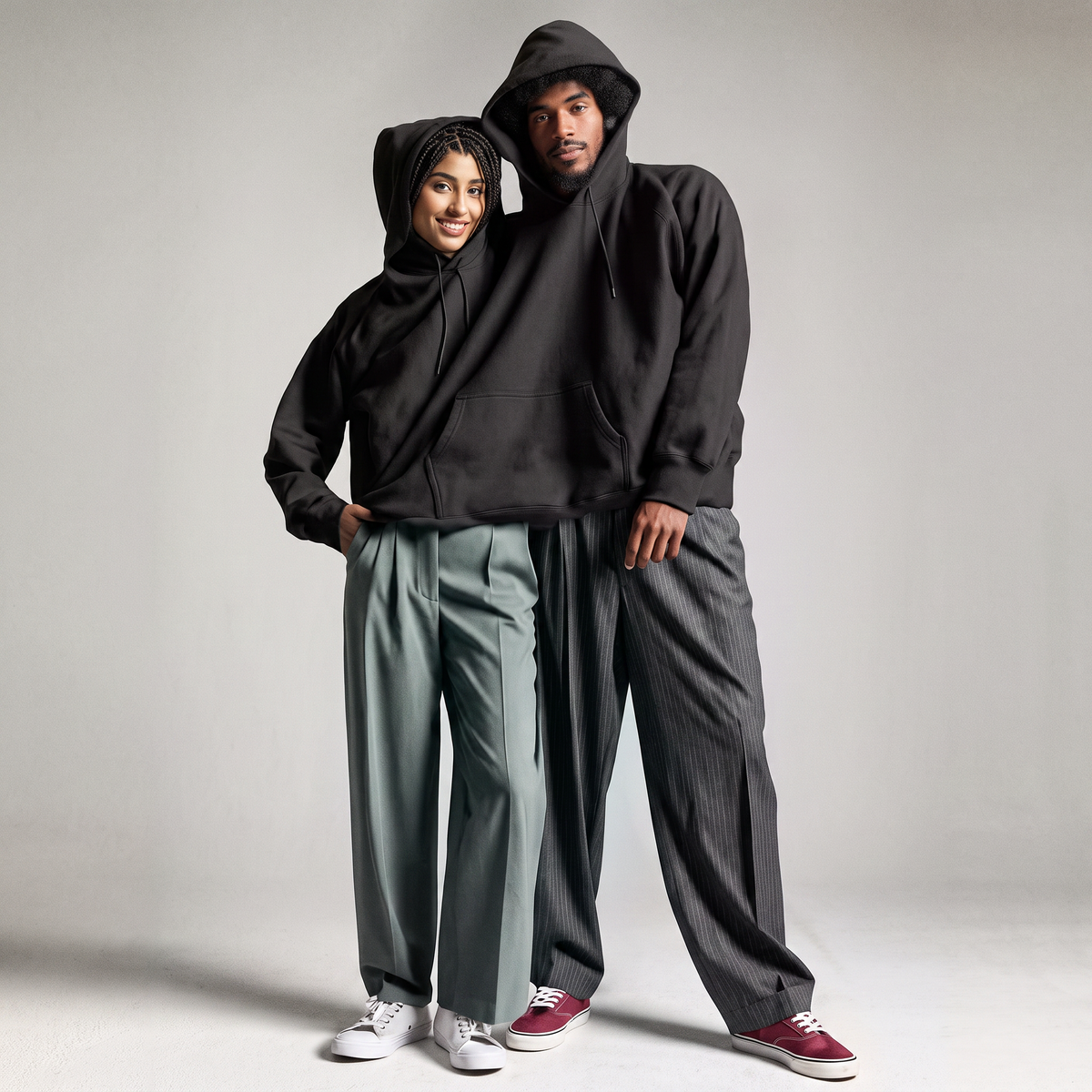 Morgan | Unisex Oversized Hoodie | Kangaroo Pocket · Eltrendio