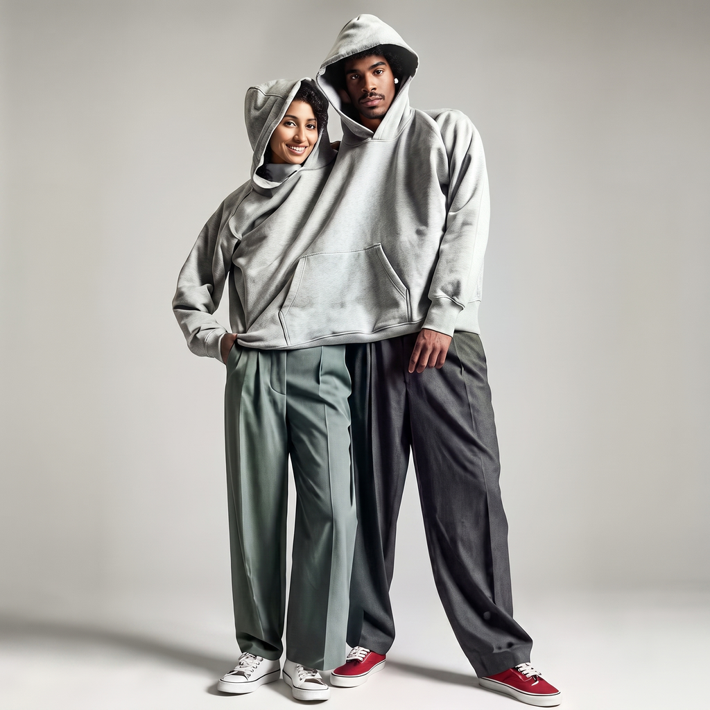 Morgan | Unisex Oversized Hoodie | Kangaroo Pocket · Eltrendio
