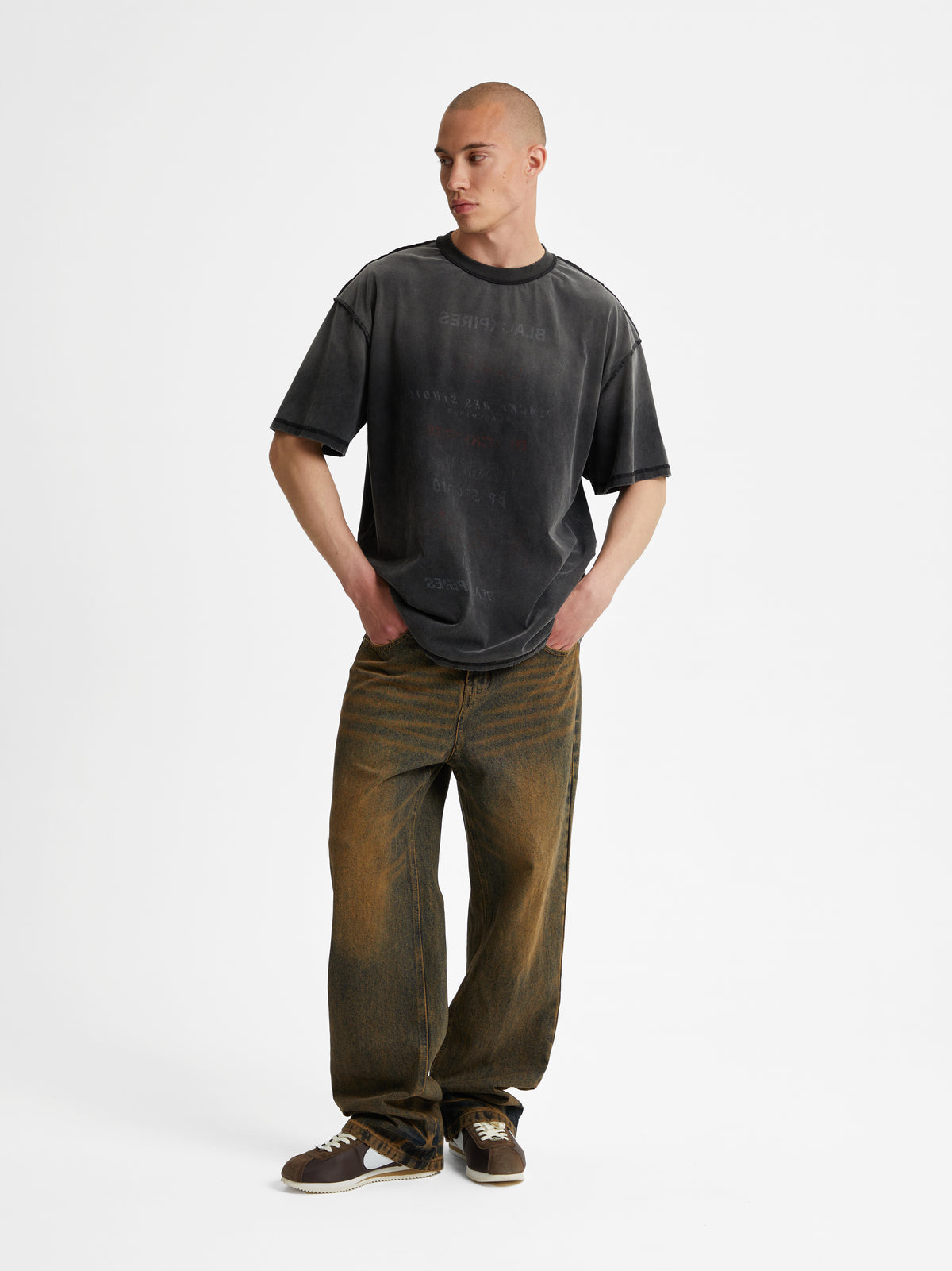 Nico | Men's Boyfriend Jeans | Washed Wide Leg Y2K-Eltrendio