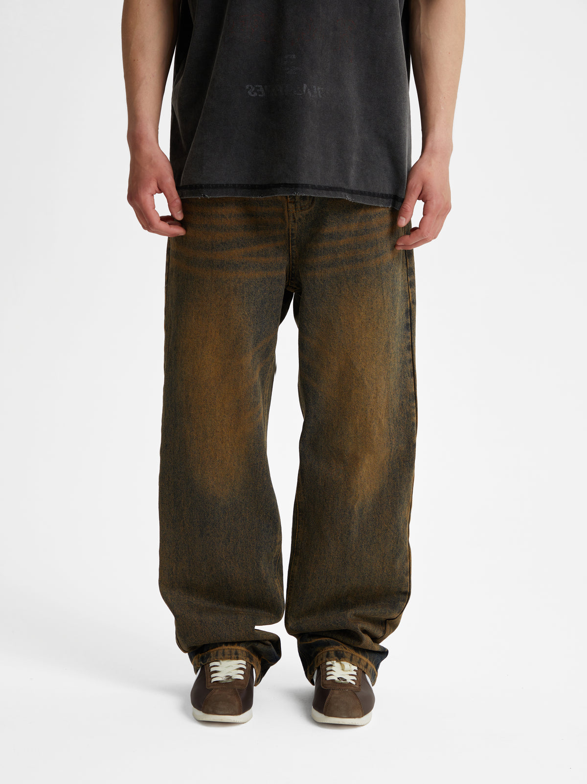 Nico | Men's Boyfriend Jeans | Washed Wide Leg Y2K-Eltrendio