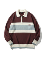 Nolan | Men's Half-Zip Jumper | Collared Knit · Eltrendio