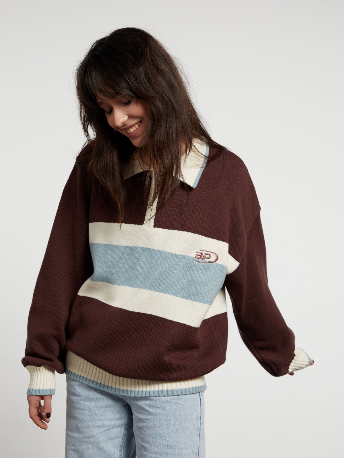 Nolan | Men's Half-Zip Jumper | Collared Knit · Eltrendio
