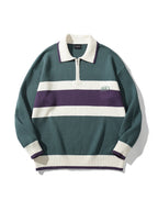 Nolan | Men's Half-Zip Jumper | Collared Knit · Eltrendio