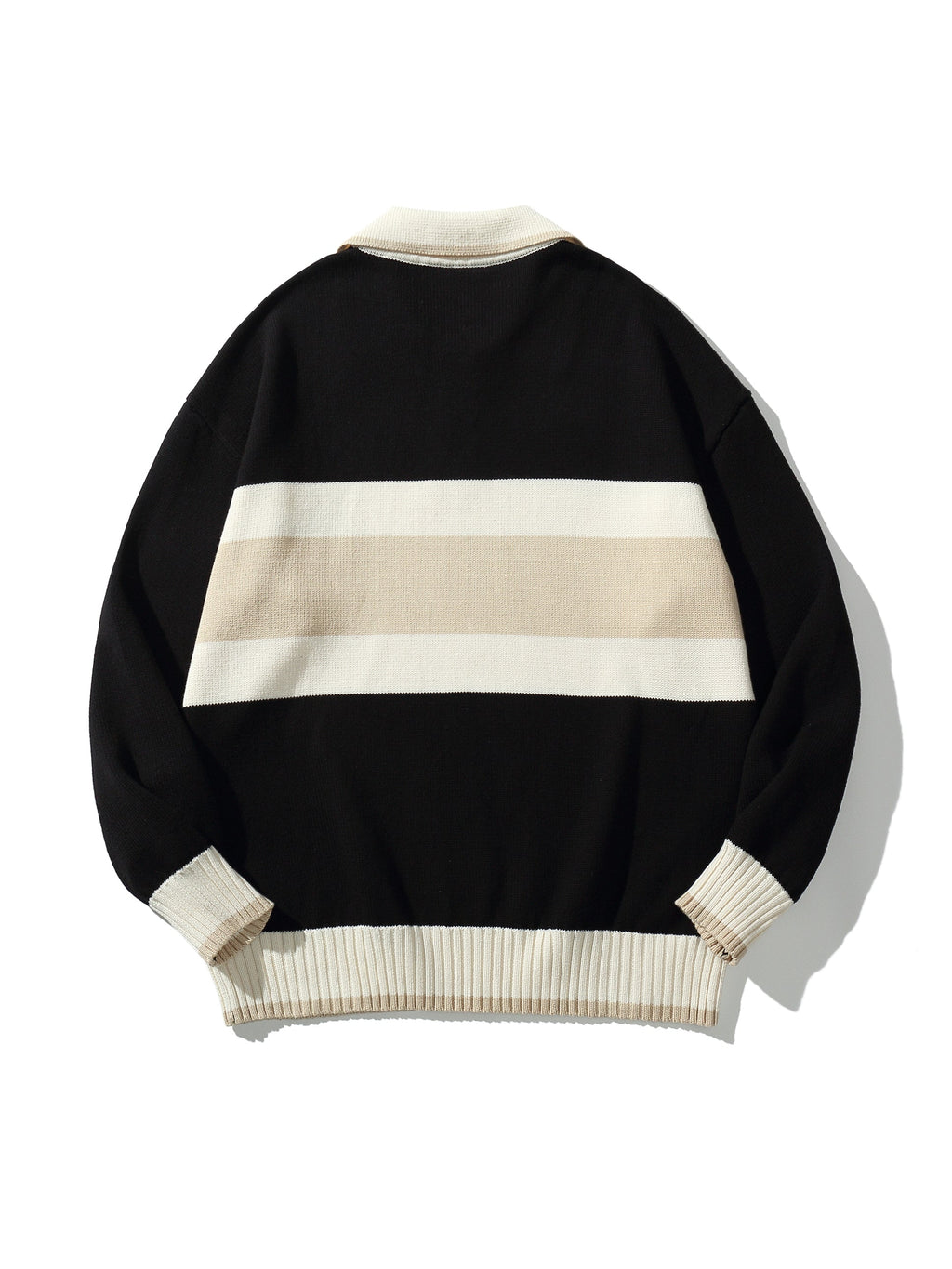Nolan | Men's Half-Zip Jumper | Collared Knit · Eltrendio