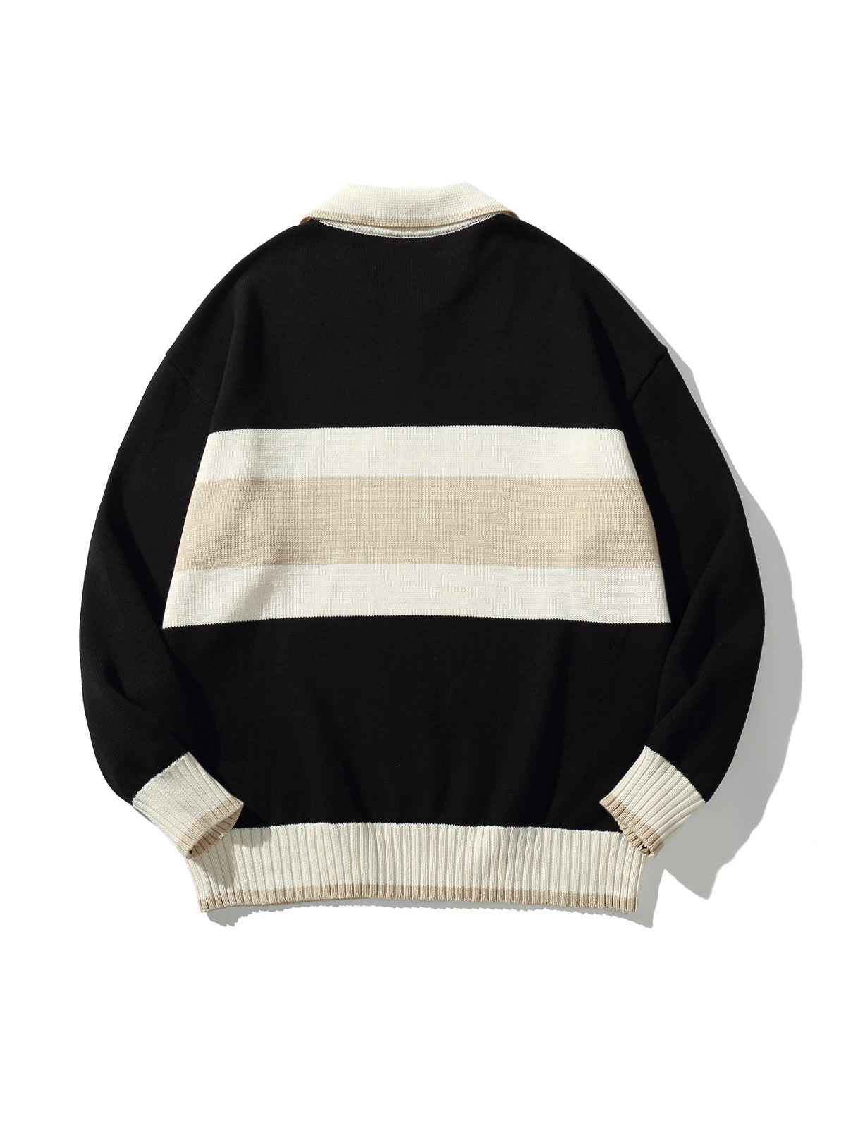 Nolan | Men's Half-Zip Jumper | Collared Knit · Eltrendio