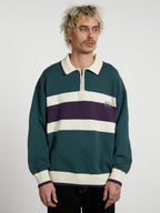 Nolan | Men's Half-Zip Jumper | Collared Knit · Eltrendio