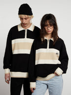 Nolan | Men's Half-Zip Jumper | Collared Knit · Eltrendio