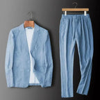 Oliver | Men's Blazer and Trousers Set | Linen · Eltrendio