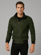 Thomas | Men's Bomber Jacket | Zip-Up-Eltrendio