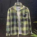 Oliver | Men's Checked Overshirt | Chest Pocket · Eltrendio