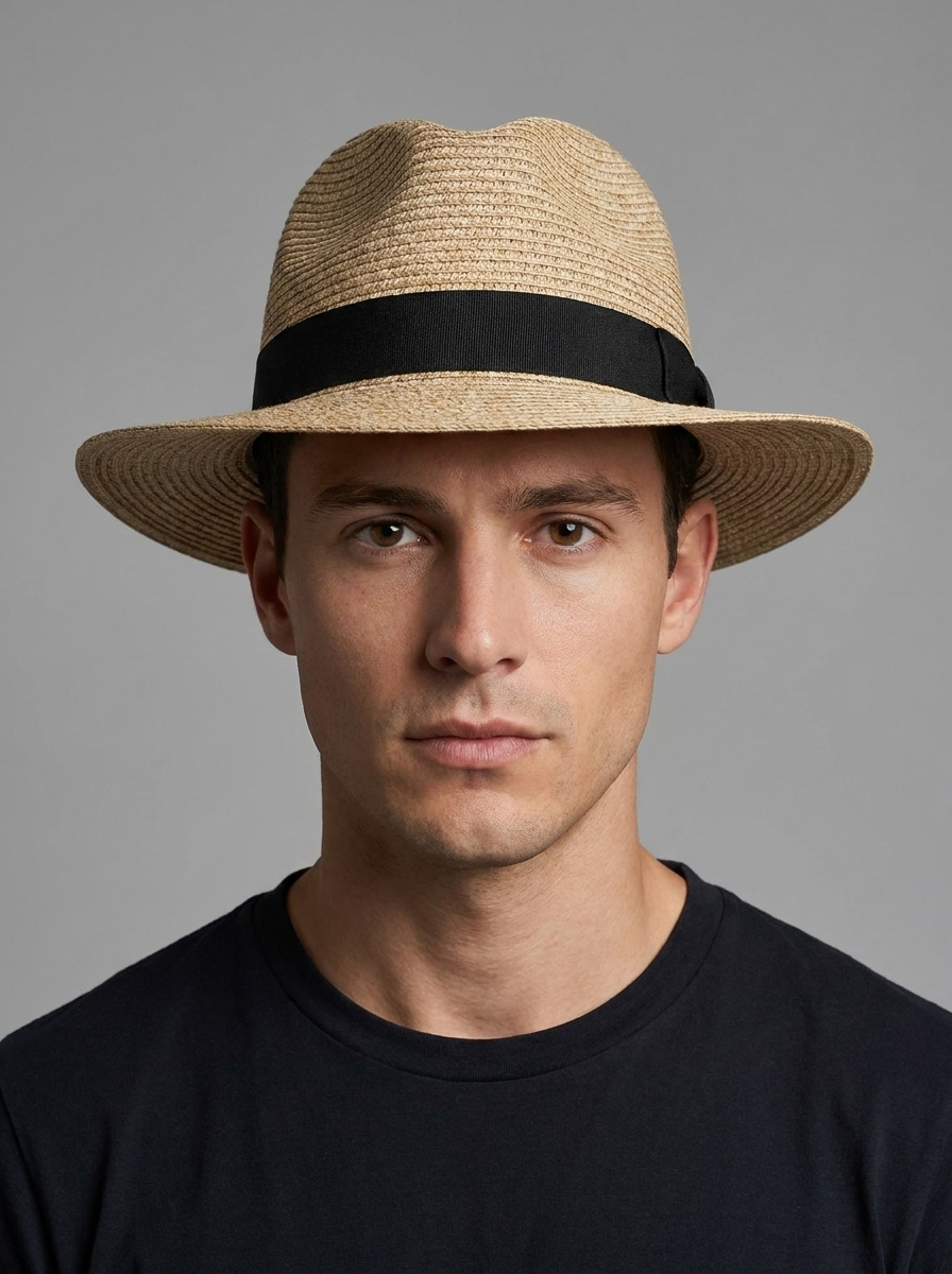 Luca | Men's Classic Fedora Hat | UV Protection-Eltrendio