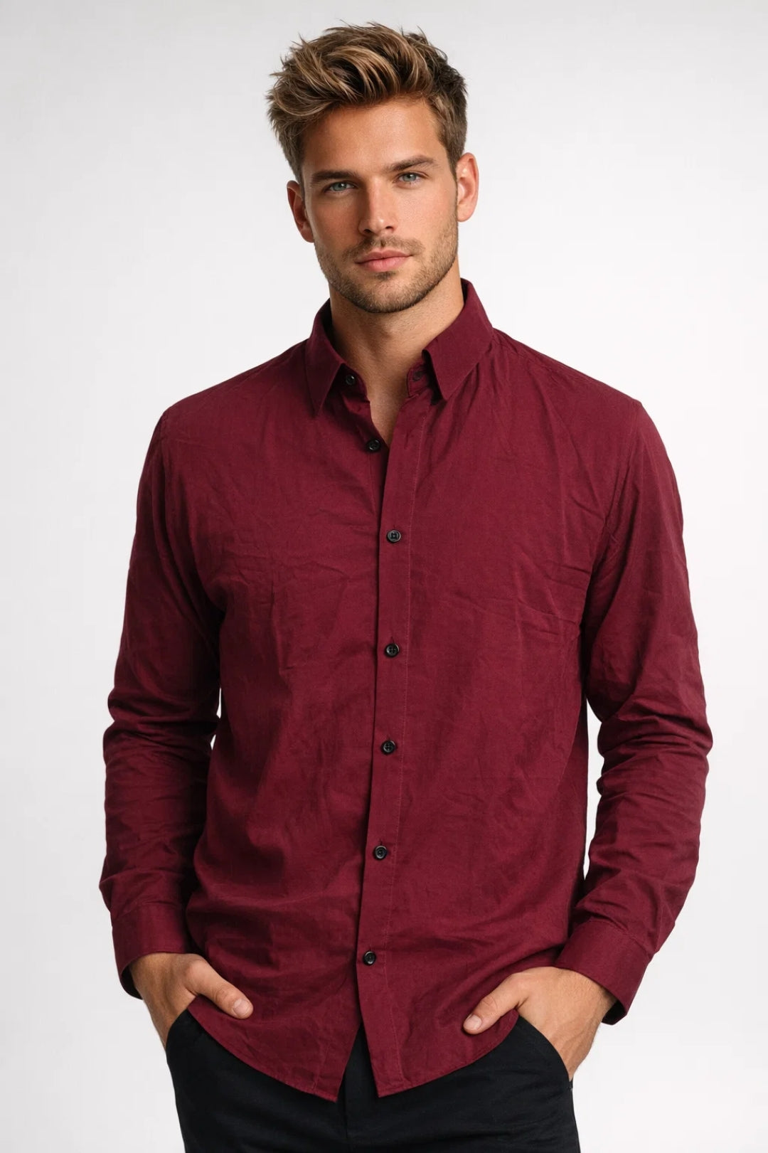 Oliver | Men's Classic Shirt | Chest Pocket · Eltrendio
