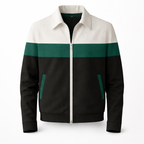 Oliver | Men's Colourblock Jacket | Zip-Up · Eltrendio