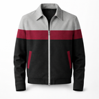Oliver | Men's Colourblock Jacket | Zip-Up · Eltrendio