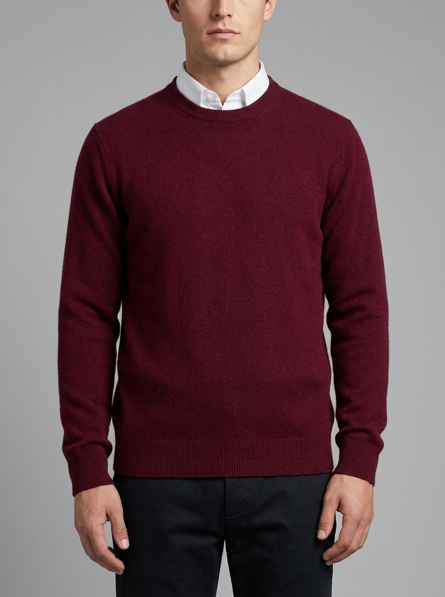 Alexander | Men's Crew Neck Jumper | Soft Knit-Eltrendio
