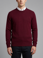 Alexander | Men's Crew Neck Jumper | Soft Knit-Eltrendio