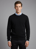 Alexander | Men's Crew Neck Jumper | Soft Knit-Eltrendio