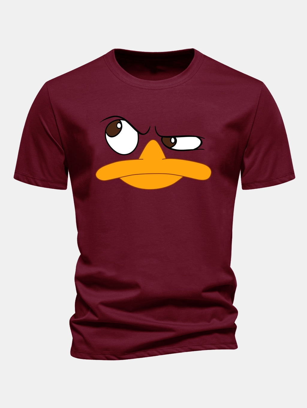 Oliver | Men's Crew Neck T-Shirt | Cartoon Print · Eltrendio