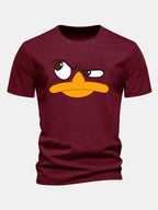 Oliver | Men's Crew Neck T-Shirt | Cartoon Print · Eltrendio