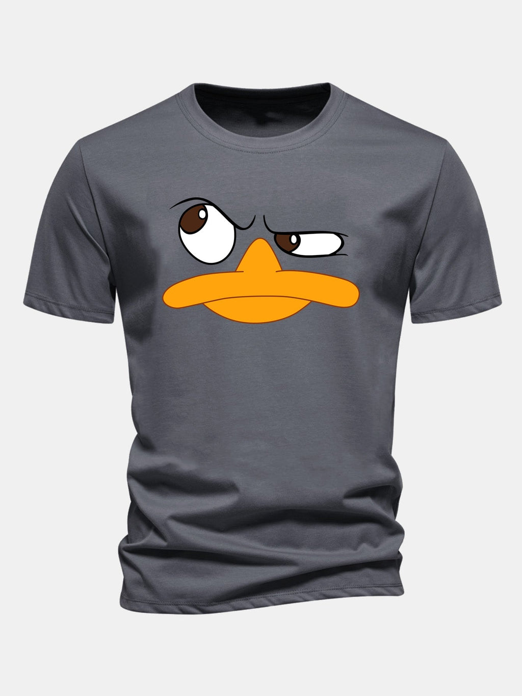 Oliver | Men's Crew Neck T-Shirt | Cartoon Print · Eltrendio