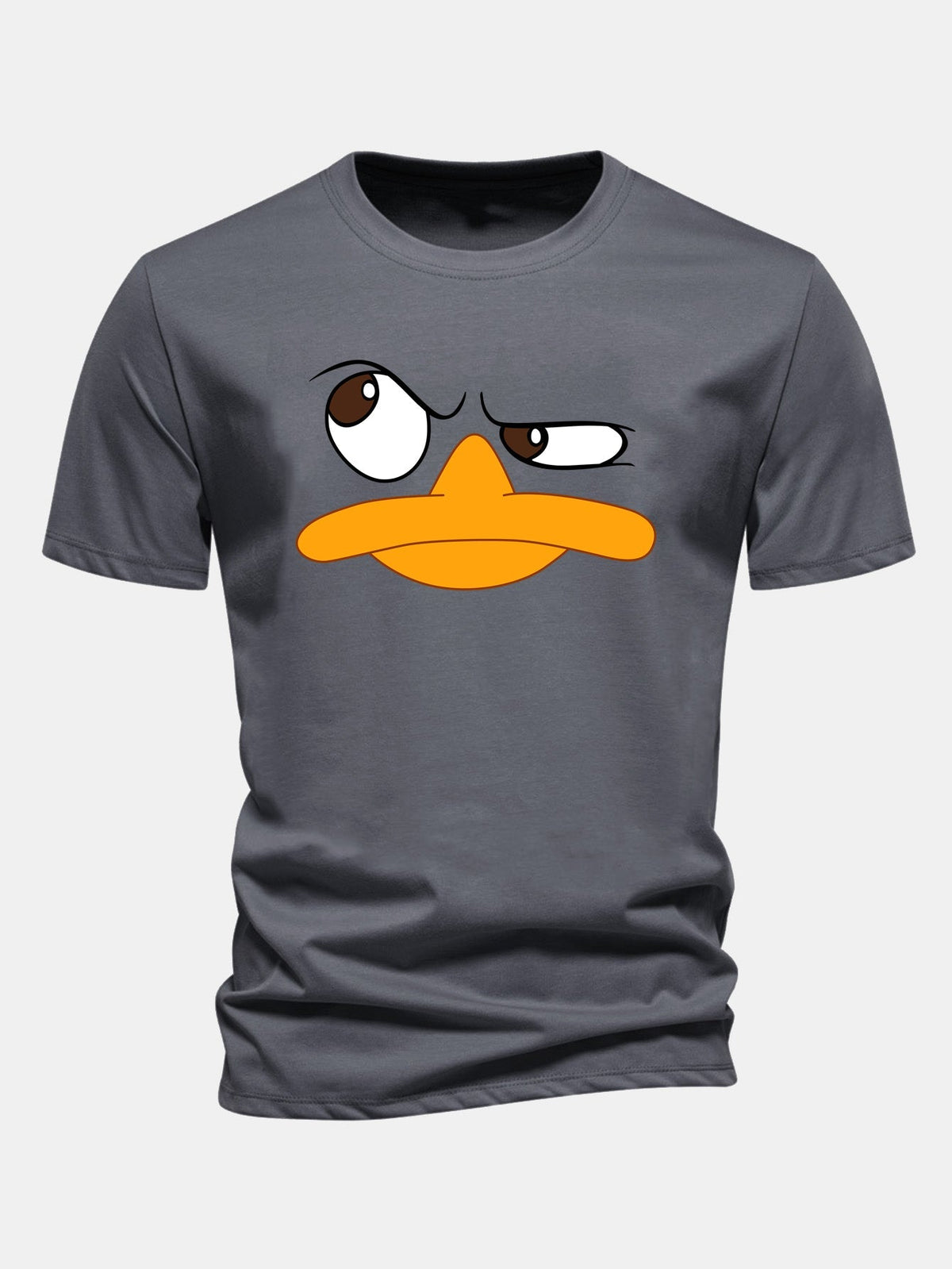 Oliver | Men's Crew Neck T-Shirt | Cartoon Print · Eltrendio