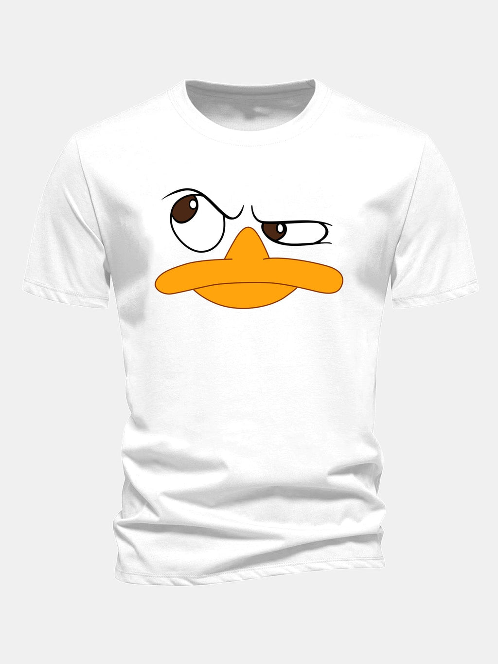 Oliver | Men's Crew Neck T-Shirt | Cartoon Print · Eltrendio