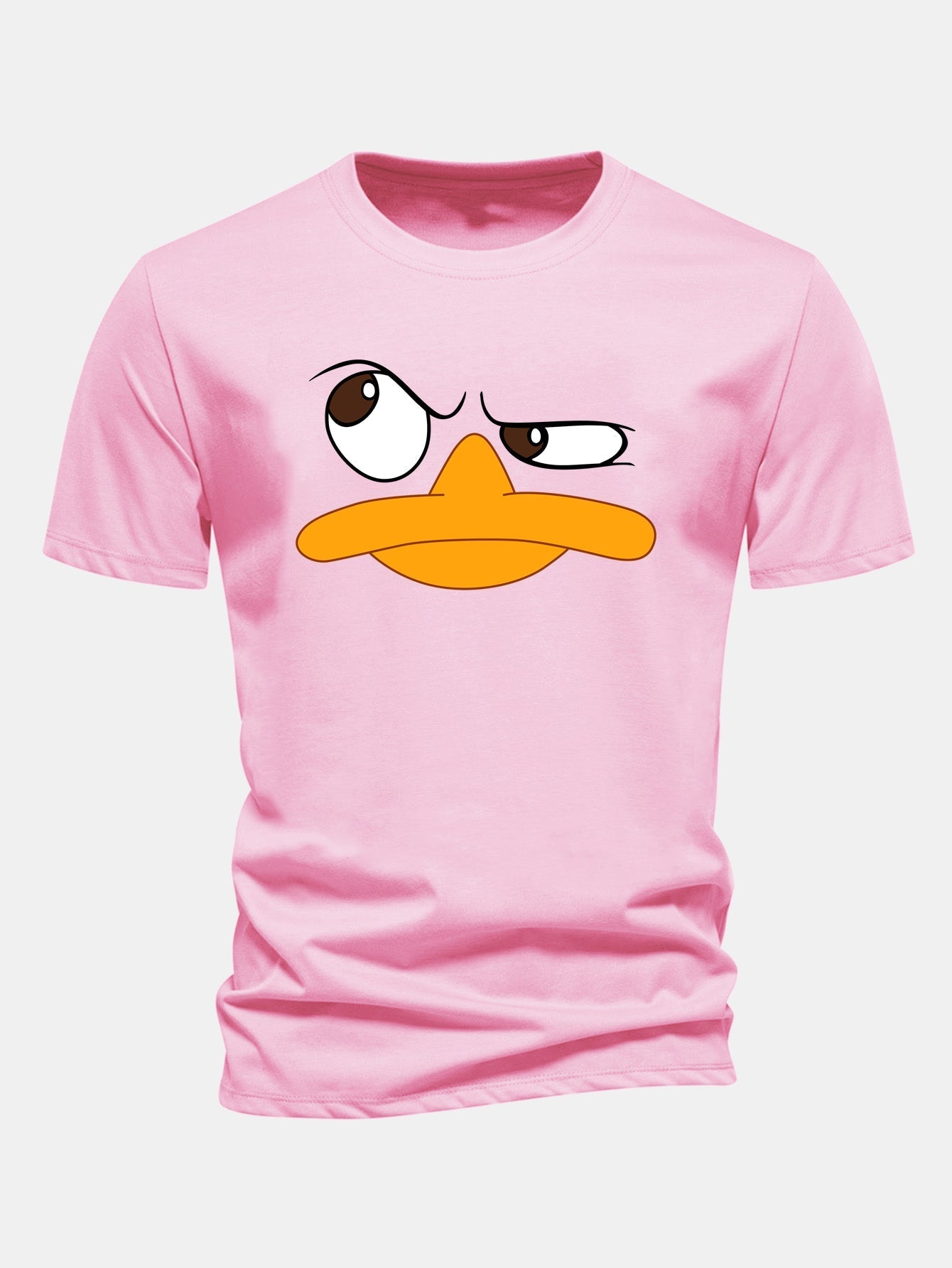 Oliver | Men's Crew Neck T-Shirt | Cartoon Print · Eltrendio