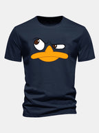 Oliver | Men's Crew Neck T-Shirt | Cartoon Print · Eltrendio