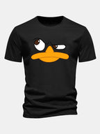 Oliver | Men's Crew Neck T-Shirt | Cartoon Print · Eltrendio